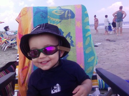 JONAH AT THE BEACH!