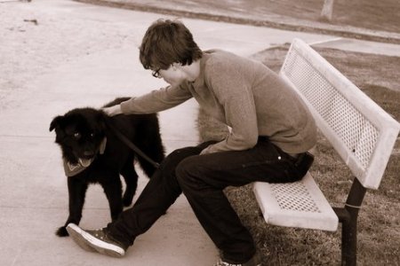 Matt with Bear