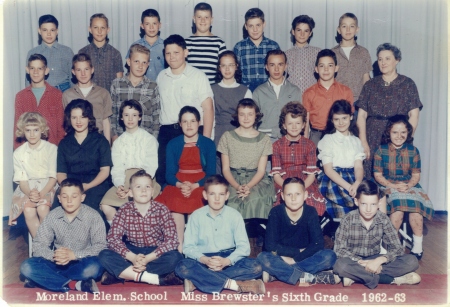 Miss Brewster's Sixth Grade 1962-63