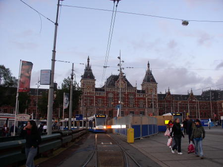 Amsterdam Holland Train Station