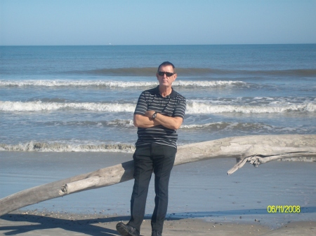 On the beach on Tibee Island