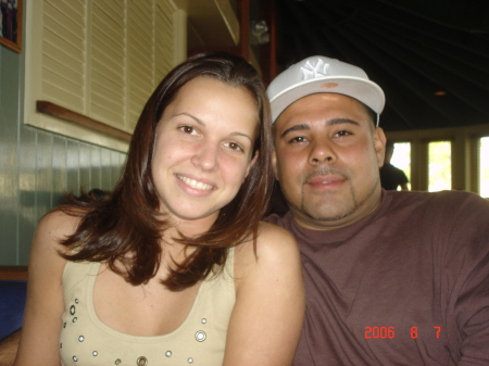 My daughter Casey with husband Carlos