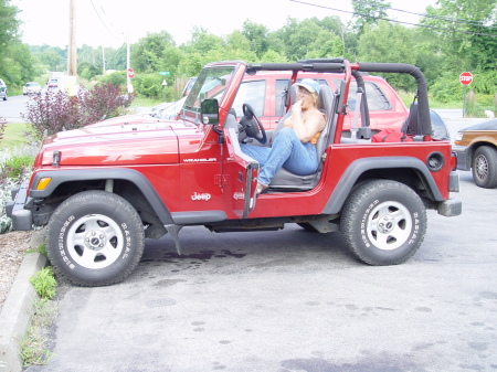 Me and the old wrangler