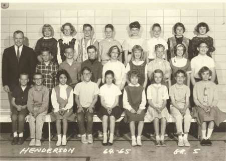 Henderson Elem 5th grade 64-65