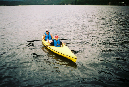 Kayaking-Grand Lake-Colorado 7-03