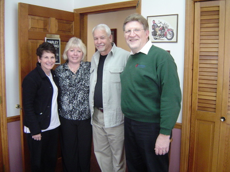 Paul and I with some friends in Maine