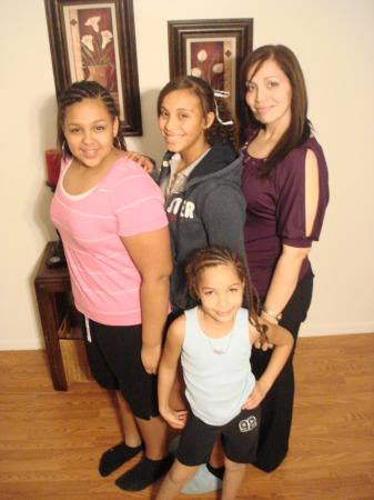 Me and my girls - 2009