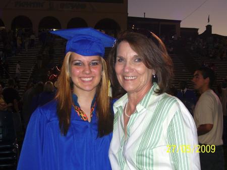 Catie, youngest granddaughter, high school gra