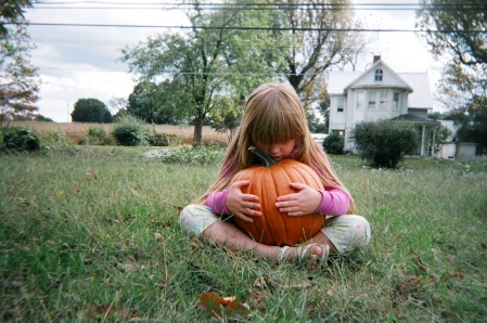 My little Natalie .  I have found my pumpkin