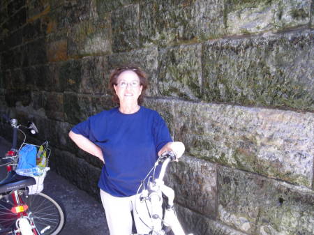 Geri on the Bike Trail-2008