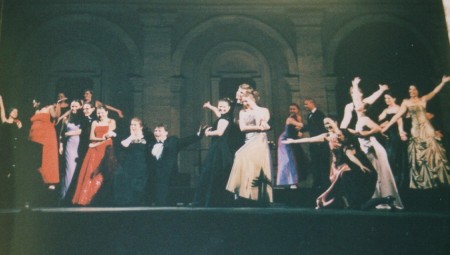 Performing in Broadway Concert, Rome, Italy