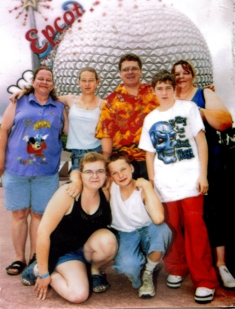 Family Trip in 2002 Walt Disney World