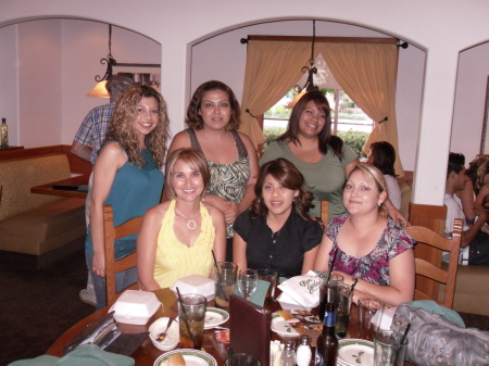 Irma, Angie, Carol, Maria, Alma and me Carina