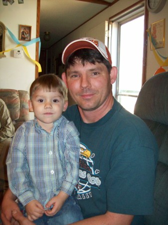 MY SON RICHARD AND I  4th B DAY