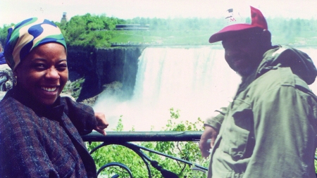 Ursula and Jacob at Niagara Falls