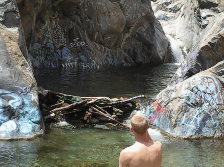 shad at the falls in rancho