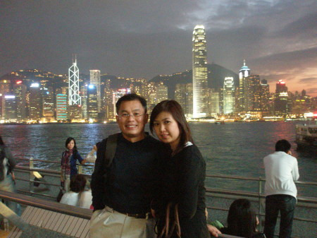 In Hong Kong with my GF