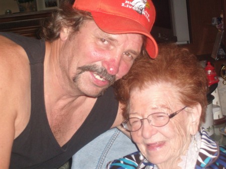 Me and my 96 yr old  Grandmother