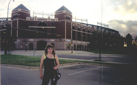 Ex-Girl Friend Texas Rangers Stadium