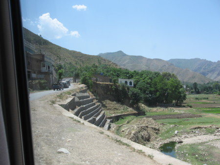 The road along the Swat Valley