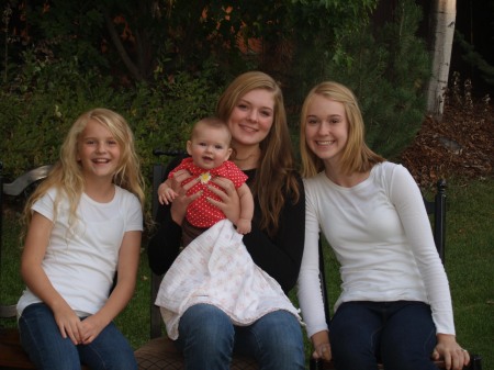 Our Grand daughters. September 2009