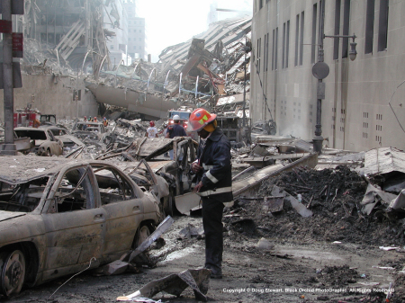 My Partner Sam at Ground Zero