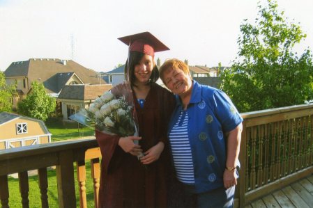 Daughter Jami with my Mom