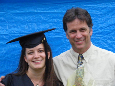 Sarah and me at her college graduation 2009