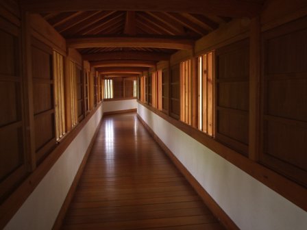 800 year old hallway