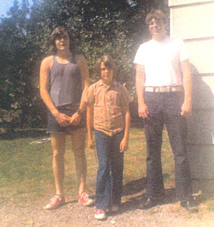 Matt, Norm and Rudy(cousin) '72