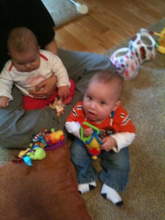 twin grandchildren...