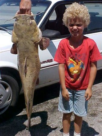 Robert's first big fish