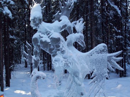 2009 World Ice Carving Championships Fairbanks