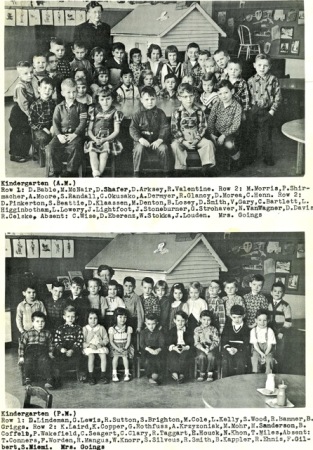 Brooklyn Elementary School 1955 Kindergarten