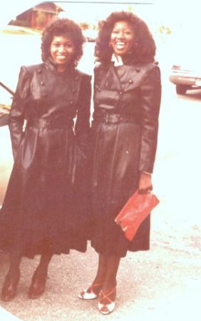 Me and sister Shirley (RIP)