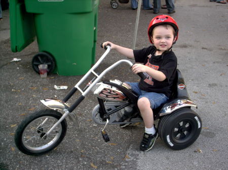 Derek (grandson) Bike Week '09