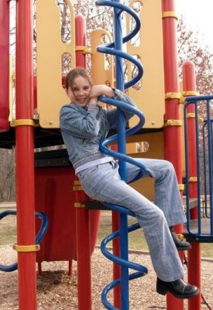 2009 Tara at the playground