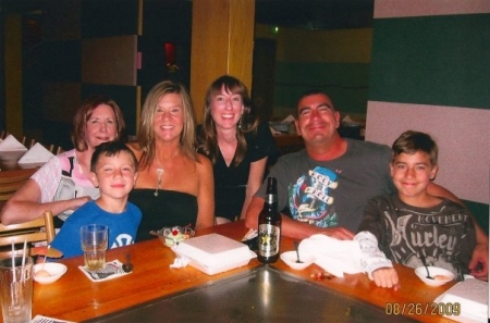 family out for dinner