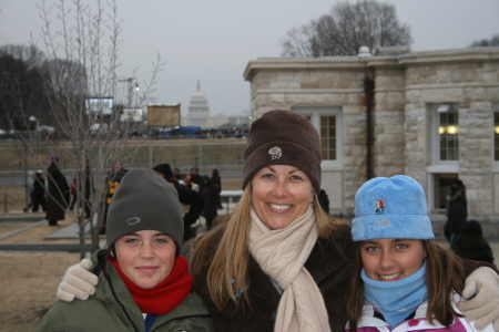 At the Presidentail Inauguration in Washington