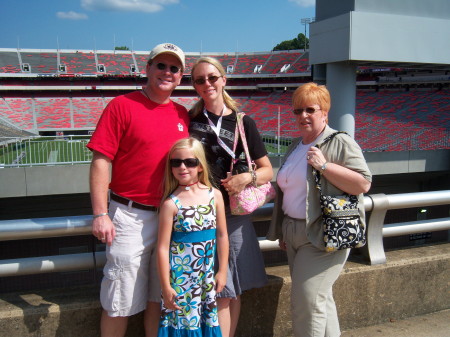 Family at Georgia Game