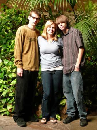 My Kids.  Chet, Kristen & Justen