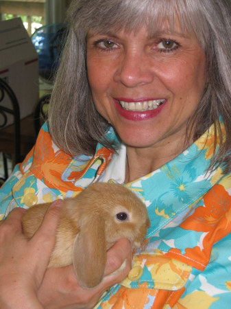 Christine with bunny