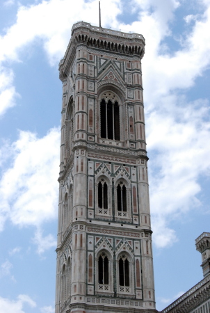 Old Church Tower, Florence, Italy.