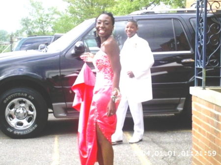 Rickia & C J Prom 2008