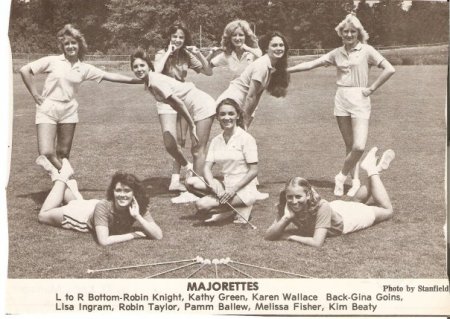 Majorettes of 1980