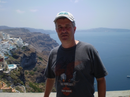 Me in Santorini