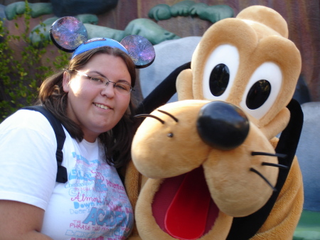karla with Pluto