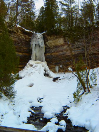 Big Huge Frozen Waterfall