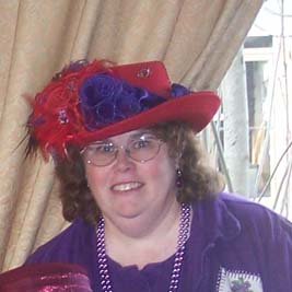 Red Hat Society Queen Lorrie