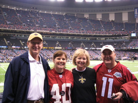 Saints game with Williamsons